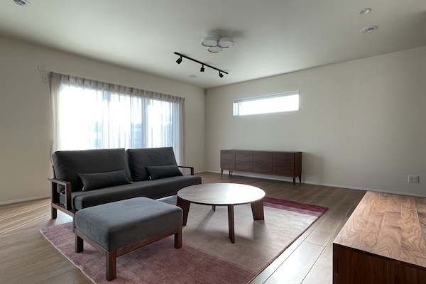 家具　インテリア　松江　出雲　米子　ソファ　FLANNEL SOFA　フランネル　格子ソファ　ウォルナット
